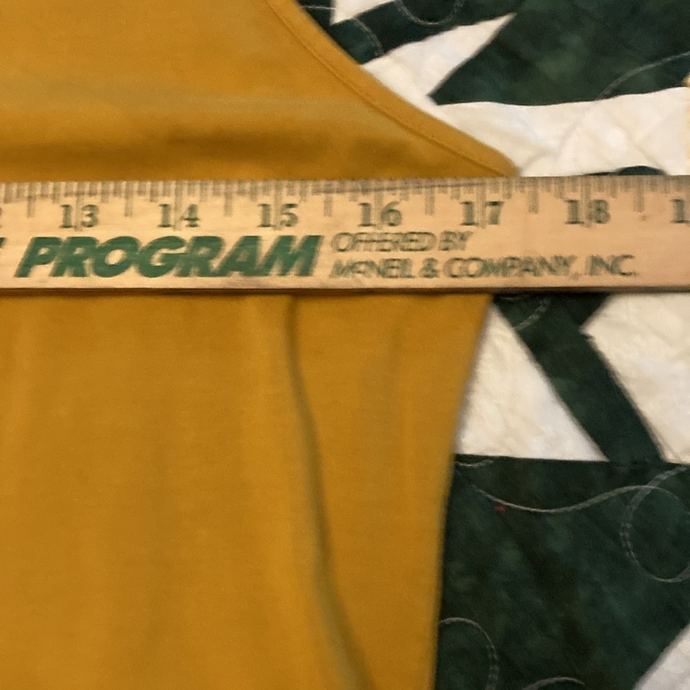 Abound scoop neck women’s bodysuit XL golden yellow - Picture 5 of 7